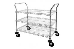 China 800lbs / Shelf SS Industrial Wire Shelving Units NSF Certificated supplier