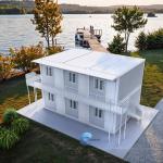 Detachable Container House Steel Structure And Wall Panels Easy Assembly And Transportation 50/75/100mm EPS/Rock Wool Sandwich Pane for sale