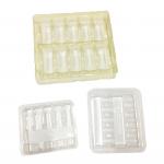 Transparent PS Ampoule Tray  1ml X 5 Ampoules  Plastic Blister Packaging for sale