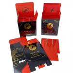 Custom Printed Logo Luxury VITAMAX Extreme Honey Edible Packing Paper Boxes And Bags For Honey Liquid Empty Package for sale