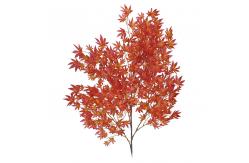 China 90pcs Leaves 130cm Faux Maple Leaf Branches , Artificial Maple Leaves Anti Fading supplier