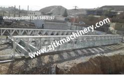 China Steel Bailey Bridge, Double lane ,7.35m, Compact 200, Mabey Similar bridge,Zb200 model supplier