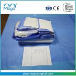 Surgical Angio Pack With 4 Hole FEMORAL Angio Drape All In One