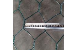 China Hexagonal Hole Galvanized Iron Wire Mesh Gabion Box PVC Coated supplier