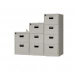Thickness 0.5~1.0mm 4 Drawer Steel Filing Cabinet Metal Drawer Cabinet for sale