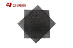 China Ultra Fine Galvanized Window Screen Dark Powder Coated Black Powder Coated supplier