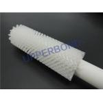 Industrial Nylon Roller Cleaning White Brush For MK9 Cigarette Machine for sale
