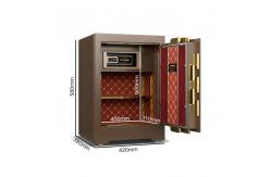 China H580mm Solid Steel Luxury Smart Safe Box For Security YB/ZY-58 supplier