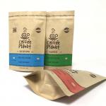 Pantone Color Kraft Paper MOPP VMPET 180 Micron Stand Up Pouch for sale