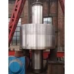 45 Steel ZG20SiMn Casting Support Riding Wheel Roller Shaft Forging Trunnion Roller for sale