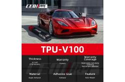 China TPU-V100 Hydrophobic Self Healing Anti Scratch Wholesale PPF TPU Car Protective Film supplier