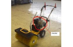 China Multifunctional Garden Machine Tools Gasoline Power Snow Sweeper supplier