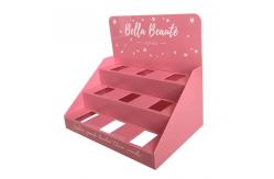 China Paper Cardboard Counter Top Display Cases Table Pop Cosmetic Display Show Stand supplier
