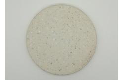 China Terrazzo Stone Serving Tray , Kitchen Serving Trays Beige Smooth Surface supplier