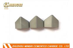 China YG13C Sand Blasting Inserted Shield Bits Tungsten Carbide Material supplier