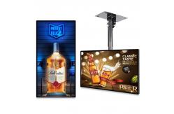 China 55inch Wall Mounted Lcd Advertising Display Monitor Indoor 250cd/M2 supplier