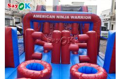 China Inflatable Carnival Games Carnival Commercial Adult Climb Slide Inflatable Obstacle Game supplier