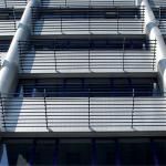 Fixed Canopy 85mm Aluminum Sun Louver 85R C Shaped Aluminum