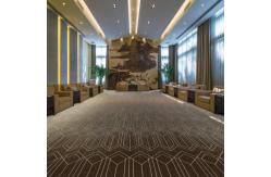 China Wool And Nylon Woven Axminster Carpet For Lobby Wall To Wall supplier