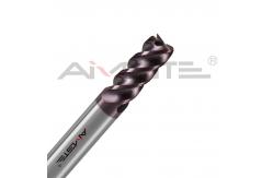 China Customized Solid Carbide End Mill U Groove Shape HRC55 End Mill 12mm supplier