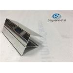 6463-T5 Bright Extruded Aluminium Profiles , Shower Room Aluminium Shower Trim for sale