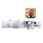 Nozzle Type Ice Cream Wafer Cone Production Line 3500 Standard Cones / Hour for sale
