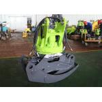 Sugarcane Hydraulic Log Grapple , Doosan DH60 Rotating Log Grapple For Excavator