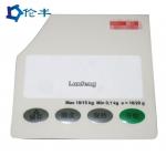0.18mm PET Membrane Graphic Control Panel Overlay For Electronic Scale for sale