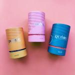 Small Paper Composite Cans Customize Logo Essential Oil Packaging Tube for sale