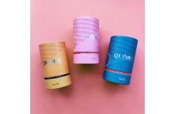 China Small Paper Composite Cans Customize Logo Essential Oil Packaging Tube supplier