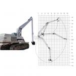 18m 20m 24m Long Reach Boom Excavator Long Reach High Efficiency for sale
