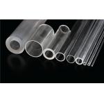 Optical Polished Sapphire Glass Tube Cylinder Lens Tube / Rod High Temperature for sale