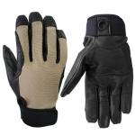 Tight Fitting Tactical Fast Rope Gloves Goatskin Palm Spandex Back for sale