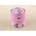 Pink Food Grade Kraft Paper Cans Packaging Aluminum Foil Liners Composite Can for sale