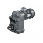OEM Parallel Shaft Helical Gear Reducer Gearmotor 1:80 Ratio For Bucket Elevator for sale