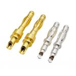 Banana Bullet Plug Connector 2.5mm 3.0mm 3.5mm 4.0mm 4.5mm 5.0mm With Machined Pins for sale
