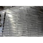 Stainless Steel Staircase Wire Rope Mesh / Cable Mesh For Balustrade for sale