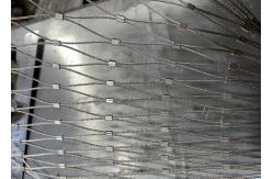China Stainless Steel Staircase Wire Rope Mesh / Cable Mesh For Balustrade supplier