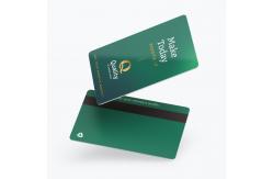 China 85.5mmx54mm Plastic Access Cards PVC Hico/Loco Custom Magnetic Stripe Cards supplier