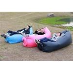 Natural air Filling outdoor camping lamzac hangout sleeping bags for sale