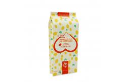 China 15.9x22.9cm+8.3cm Heat Sealable Side Gusset Pouch With Gossy Surface supplier