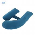 Silky Soft Removable Cover H Shape Full Body Maternity Pillow Sleep Better for sale