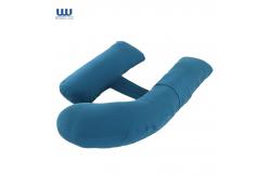 China Silky Soft Removable Cover H Shape Full Body Maternity Pillow Sleep Better supplier