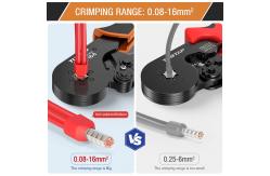 China Portable Durable Wire Crimping Tool Kit , Alloy Crimping Tool And Terminal Kit supplier