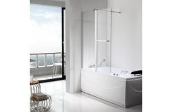 China ISO9001 Pivot Shower Screen Clear Glass 1200×1400mm supplier