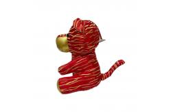 China Artificial Chinese Style Tiger Plush Doll With Golden Embroidery Thread supplier