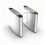 China Retractable Flap Barrier Gate Anti Tailgating For Secure Entry Control for sale