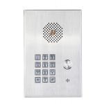 Safety SIP Call Box With Metal Keypad , Rugged SIP Door Phone For Clean Room for sale