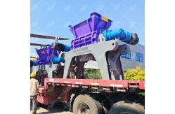 China Compact Scrap Metal Shredder Waste Metal Crushing Double Shaft Shredder Machine supplier