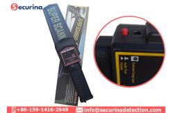 China Super Body Security Metal Detector Wand Continuous Adjustment With Vibrator supplier